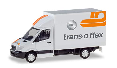 Sprinter Mercedes-Benz Trans-O-Flex véhicule miniature de collection en plastique blanc