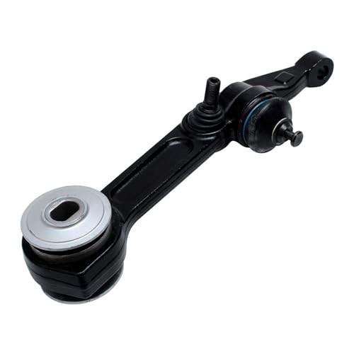 Image of Detroit Axle - 8pc Front End Suspension Kit for Mercedes-Benz S350 S430 S500 2 Lower Rearward Control Arms w /Ball Joints 4 Inner & Outer Tie Rod End Links 2 Boots Replacement