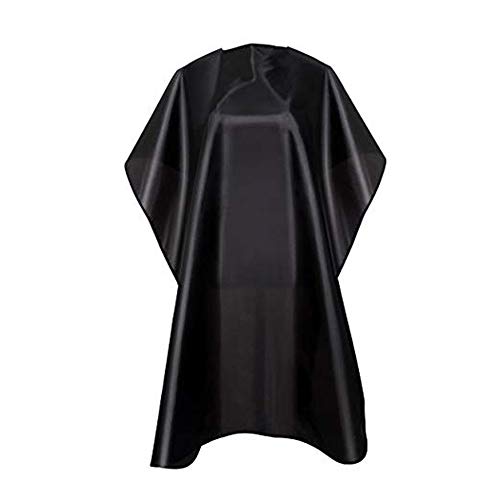 Daxin Nylon Professional Salon Cape Hair Salon Cutting Cape Barber Hairdressing Cape for Barber Use (1 Pcs, Black)