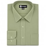 Valerio Men's Convertible Cuff Lay Down Collar...