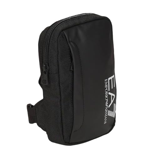 Borsa monospalla uomo EA7 Emporio Armani black/white logo UB26EA06 7X000058 AF19722