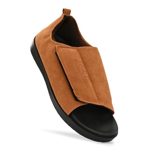 Image of Comfy-Pro Buddy Diabetic Sandal - 1 Strap Open Toe Sandal for Diabetic Foot Relief - Ideal for Burning Sensation & Loss of Sensation - Comfortable & Supportive Footwear