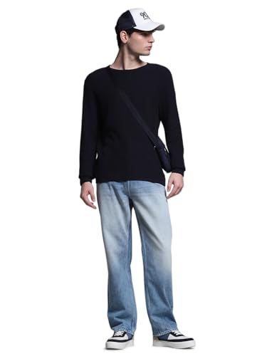 Image of Jack & Jones Men's Loose Fit Jeans | High Rise | Jeans for Men