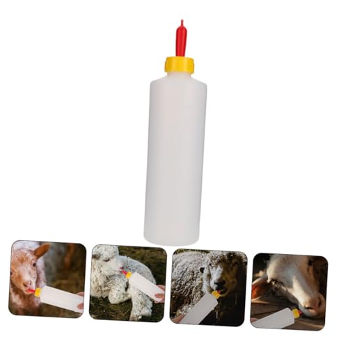 YARNOW 1 Conjunto Alimentador De Cordeiro Garrafa De Leite De Plástico Pequena Garrafa De Leite Para