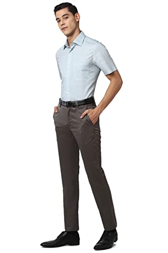 Image of Peter England Men's Regular Formal Trousers