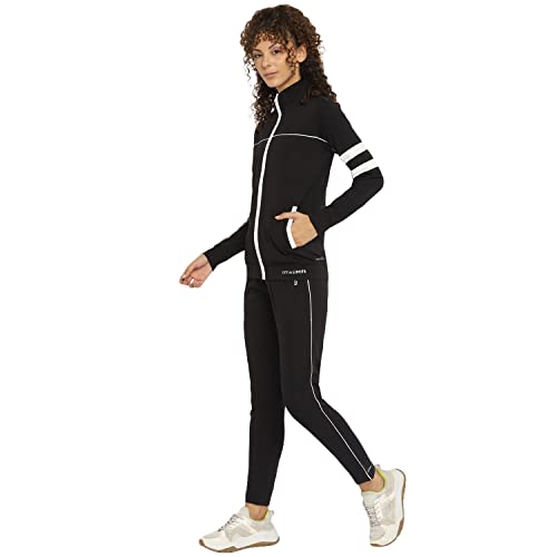 Image of OFF LIMITS Women Contrast Piping Tracksuit