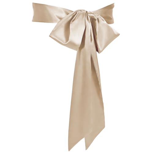 JasGood Damen Schärpe Kleid Gürtel für Hochzeit Party Lange Schärpe...