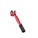 Unlimited Rider Motorcycle Bike Chain Cleaning Tool - Multi-purpose for All Bikes - Works Great with Degreasers - Great Brush Action Grime Minister Chain Brush Red