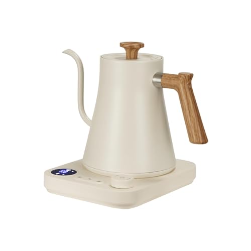 Meadawgs®Gooseneck Electric Kettle Gooseneck Coffee Kettle for Outdoor Camping Picnic White| Kitchen, Dining & Bar | Small Kitchen Appliances |1 Set Electric Coffee Kettle (EU Adapter)