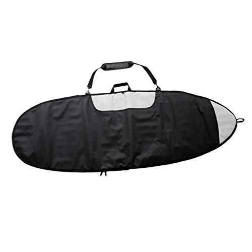 Baoblaze Funda de Tabla de Surf Resistente con Cremallera, Protección Completa de Surfboard Snowboard con Asa de Transporte