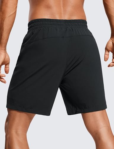 CRZ YOGA Men's 2 in 1 Running Shorts with Liner - 7'' Quick Dry for Workout Sports Athletic with Pockets2