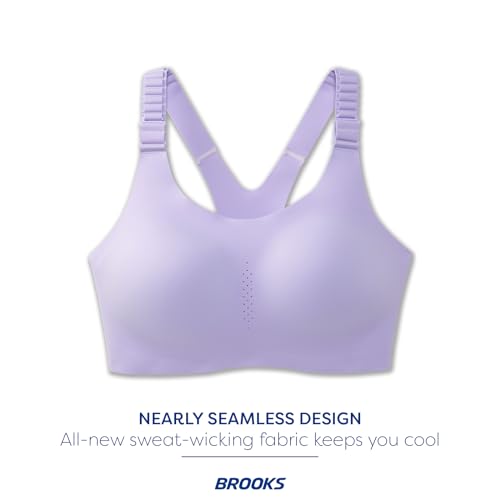 Image of Brooks Women's Racerback 2.0 Sports Bra for High Impact Running, Workouts & Sports with Maximum Support