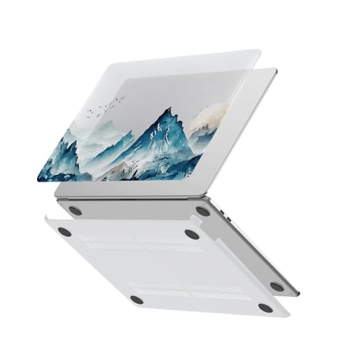 Funda MacBook Air 15 evita arañazos con esta carcasa rígida montaña para modelo A3114 A2941