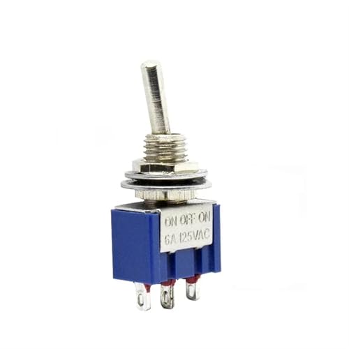Interruptor de palanca MTS-103 SPDT de 6mm y 3 posiciones para proyectos electrónicos 1