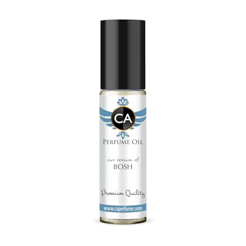 CA Perfume Impression of Bosh for Men Fragrance Oil Woody Spicy Scent Long Lasting Cologne for Men Travel Size TSA Ready Mini Parfum Body Oil Roll-on 0.33 Fl Oz 10ml