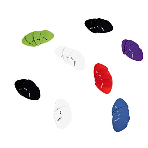 Amazon Basics Lot de 30 médiators pour guitare en nylon Couleurs unies - Les Beatles, Paul McCartney, John Lennon, RIngo Starr, George Harrison Amazon Basics Lot de 30 médiators pour guitare en nylon Couleurs unies – Image 4