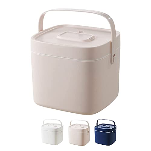 Kit de primeros auxilios portátil, caja de 2 capas para uso doméstico y exterior con suministros esenciales