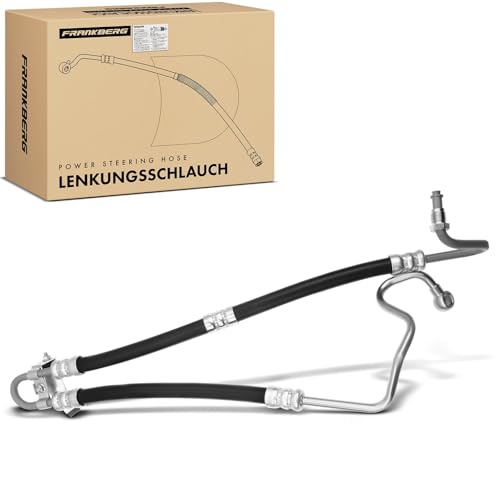 Frankberg Tuyau de direction assistée compatible avec Série 3 E46 2.0L-3.0L 1998-2005, Série 3 Cabriolet E46 2000-2007 Série 3 Coupé E46 2.0L-3.0L 1999-2006 Série 3 Touring E46 Replace# 32416764764726