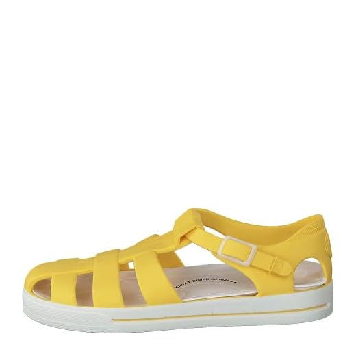 Kavat Unisex barn sand stängda sandaler, Gul ljusgul 901-23 EU