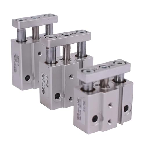 Vérin à trois axes J6-5 anti-rotation avec tige de guidage pour micro-automatisation - 2