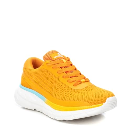 Xti Para Mujer. 14247802-NARANJA Zapatillas 142478 Naranja (40), 1 A 3Cm, Cordones, Casual, Deportivo - 3
