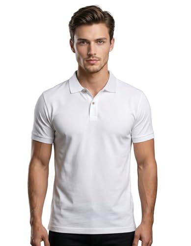Image of Scott International Cotton Polo T Shirt | Collar Tshirts | Half Sleeves Plain T Shirt | T-Shirt |Tshirt for Men Stylish | Men's Tshirt