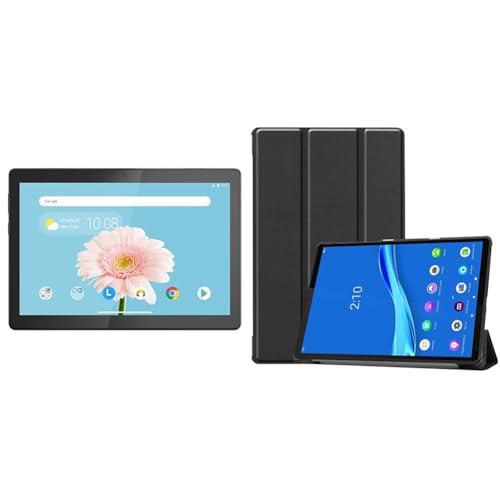 Image of Lenovo Tab M10 HD Tablet (10.1-inch(25cm), 2GB, 32GB, Wi-Fi + 4G LTE, Volte Calling), Slate Black