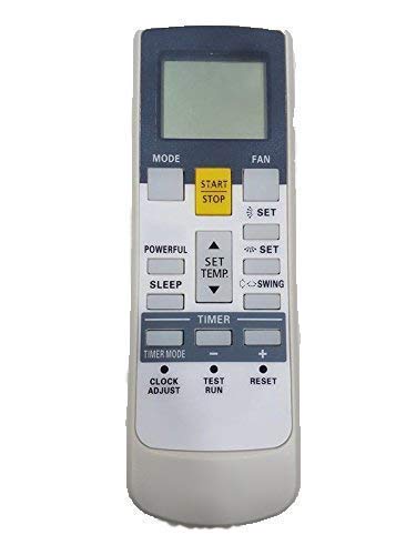 ce AC Remote Compatible with O General AC (Powerful Button) with ce Brand Safety Cover(107A)