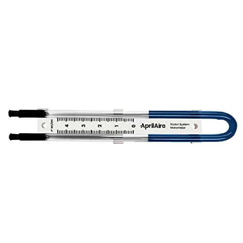 AprilAire Easy to Read 0-5" Manometer, Radon Manometer, ARN05M