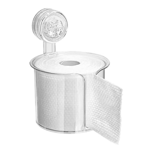 Soporte para baño | de Almacenamiento de Pared sin Taladro | Organizador Transparente para Ropa y Toallas de baño, Cocina