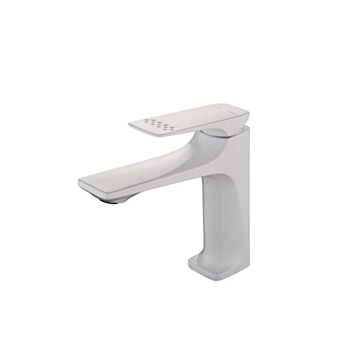 Grifo de baño extendido, grifo de lavabo de baño de aleación de zinc, grifo de lavabo de recipiente, grifos de baño compatibles con lavabo de 1 orificio, grifo de lavabo de tocador, grifo mezclador