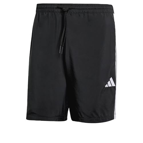 adidas Homme Essential Three Stripes Chelsea Short, Black/White, XL