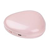 電気カイロ 充電式カイロ 軽量モバイルバッテリー 化粧鏡付き usb 両面発熱 寒さ対策 ハンドウォーマー 安全的な加熱機能付き 4000mAh大容量 女の子と男の子の贈り物 急速充電可能 創意贈り物 貝殻型(ピンク)