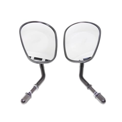 Espejos retrovisores para Harley Touring y Sportster 883 en negro satinado