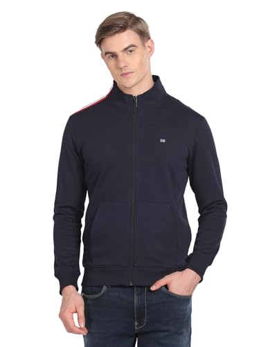 Image of Arrow Men's Cotton Classic High Neck Sweatshirt