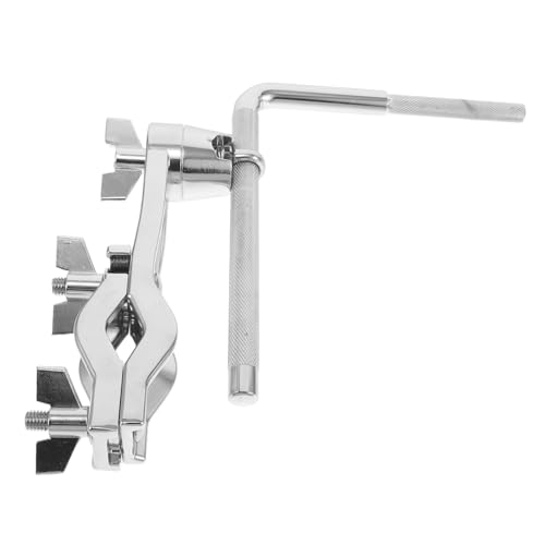 Levemolo Drum Rack Clamp con Extensión para Cowbell y Barra Curvada Soporte Multifuncional para Batería y Percusión Versátil para Presentaciones y Práctica miniatura 1