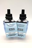 Mountain Teakwood, Bath and Body, Wallflowers Home Fragrance Refills, 0.8 fl oz each, 2 pack