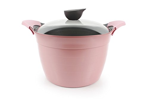 Neoflam Eela 8qt stockpot pink, 8 QT