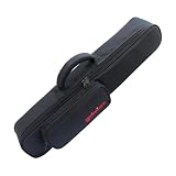 【Espaciosa】Con una longitud total de 60 cm/23,62 pulgadas, esta funda ofrece un amplio espacio para tu instrumento y accesorios esenciales, lo que hace ideal para y guardar.