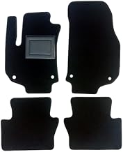 Opel Zafira B dal 2005 al 2011, 4 Tappetini in Moquette Nero Su Misura OFFICINEMILANO. 2 Anteriori + 2 Posteriori. Sistema di Fissaggio al Pianale Originale Opel