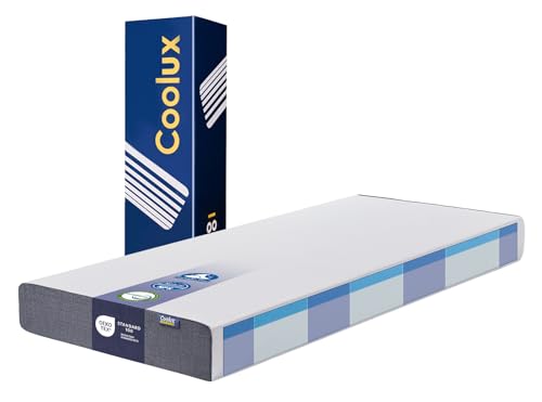Coolux Sleep Colchón De Espuma Fría, 90 X 200 Cm, 7 Zonas, Ortopédico, De Espuma Viscoelástica, 16 Cm De Altura, H2, Colchón Ergonómico Para Niños, Certificado Öko-Tex Certipur-Us Para 100 Noches Coolux Sleep Colchón De Espuma Fría, 90 X 200 Cm, 7 Zonas, Ortopédico, De Espuma Viscoelástica, 16 Cm De Altura, H2, Colchón Ergonómico Para Niños, Certificado Öko-Tex Certipur-Us Para 100 Noches