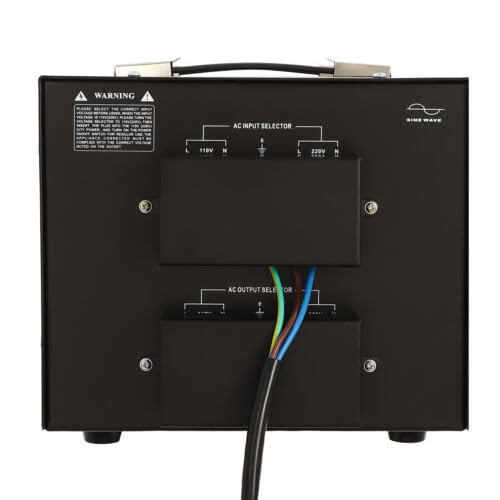 Transformador de tensión 5000 W 220 V 110 V convertidor Step Up & Down Converter,