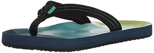 Reef Boy's Ahi-K Sandal, Aqua/Green, 7/8 M US Toddler