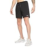 Nike Men's 7' Flex Stride Black Running Shorts L Black
