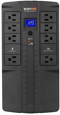 UPS Battery Pack Power Supply with 8 Outlets (WB-OVRC-UPS-850-8)