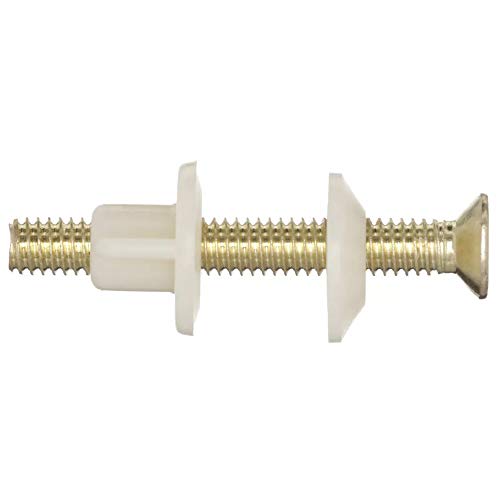 4 X Brass Toilet Seat Hinge Bolts Nuts Standard Replacement 5/16