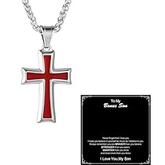 To My Son-Silver&Red