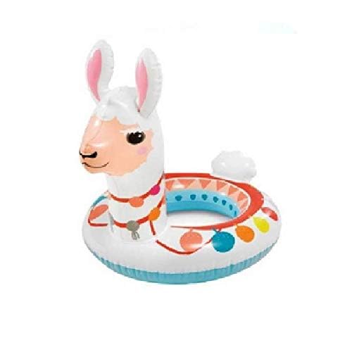 Image of Glan Inflatable Safety Float Swim Tube Ring Raft Pool Toys for Kids Children (Deer Swimming Ring)