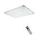 Produktbild SZYSD LED Ultraslim Panel Deckenleuchte Badleuchte Deckenlampe Silber Kante Flurleuchte (72W Dimmbar)