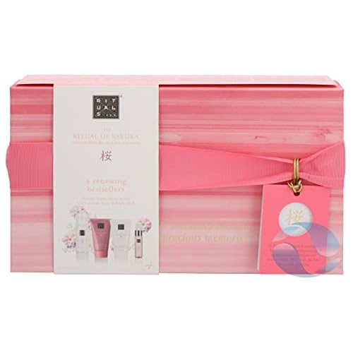 RITUALS Geschenkset für Frauen von The Ritual of Sakura, Größe S – mit Reismilch und Kirschblüte – Nährt die Haut und Wirkt Erneuernd